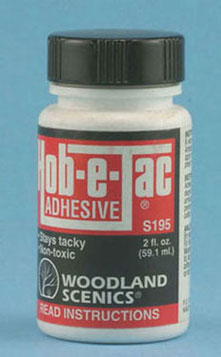 Dollhouse Miniature Hob-E-Tac Adhesive 2oz..